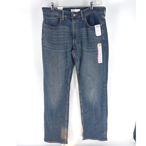 Levi Strauss Signature Gold Other - NWT Levi Strauss Signature Gold Relaxed Fit Men Jeans 36x34 Blue Denim